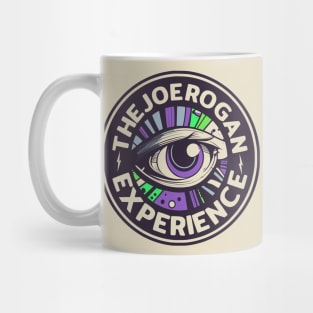 Trippy Eye Logo Art - Joe Rogan Experience Podcast Fan Art Mug